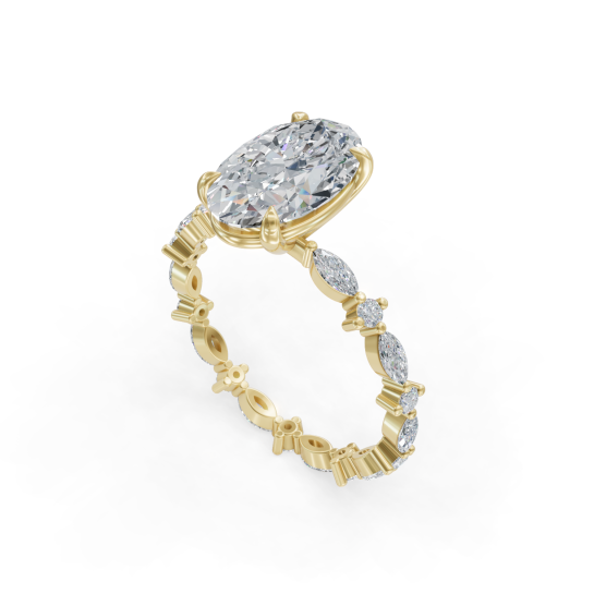 Dolores Certified Labgrown Diamond Ring