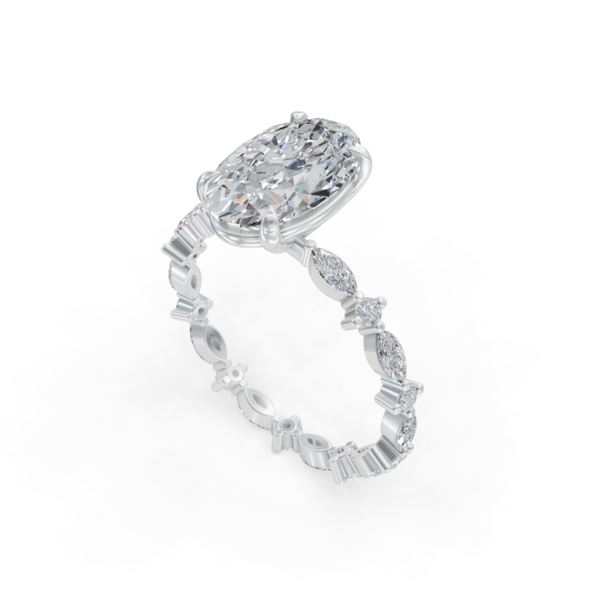 Dolores Certified Labgrown Diamond Ring