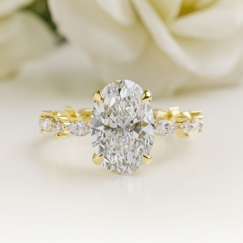 Dolores Certified Labgrown Diamond Ring