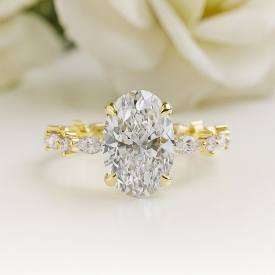 Dolores Certified Labgrown Diamond Ring