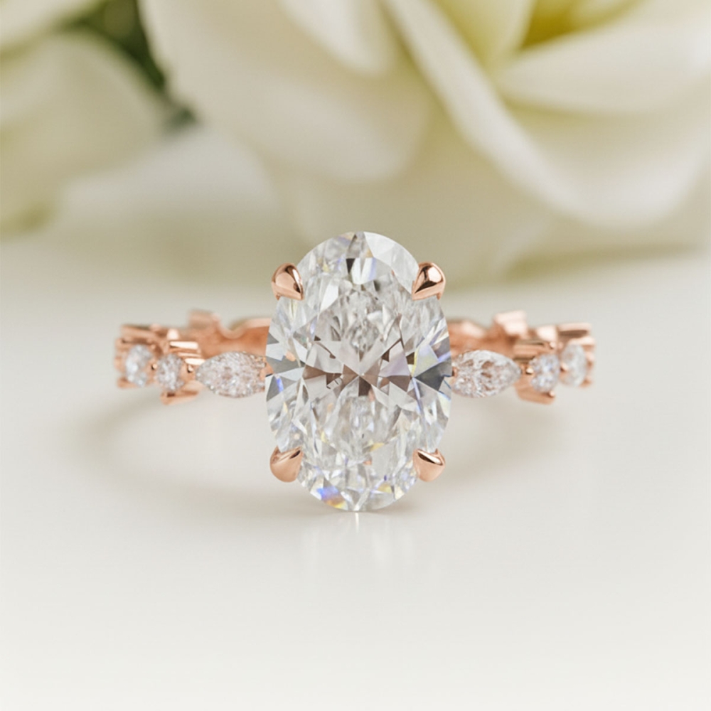 Dolores Certified Labgrown Diamond Ring