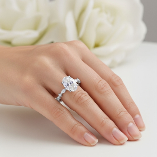 Dolores Certified Labgrown Diamond Ring