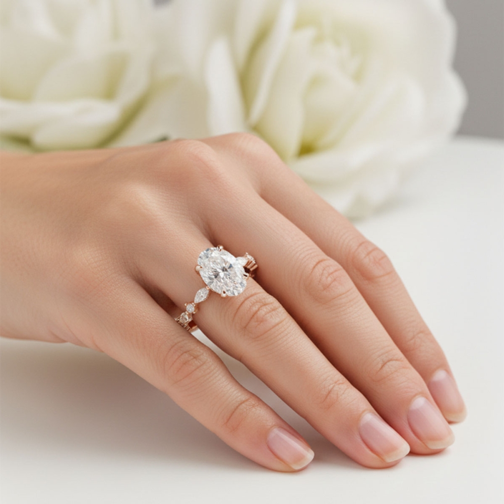 Dolores Certified Labgrown Diamond Ring