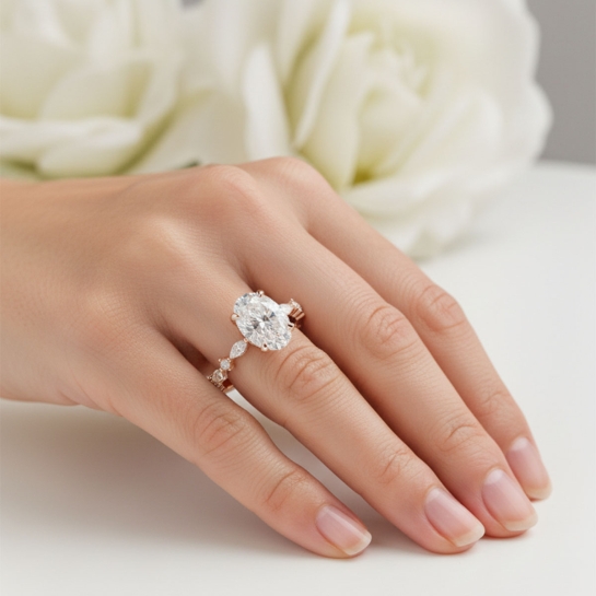 Dolores Certified Labgrown Diamond Ring