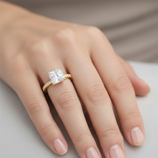 Carmen Certified Labgrown Diamond Ring