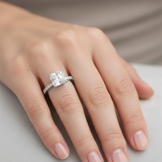 Carmen Certified Labgrown Diamond Ring