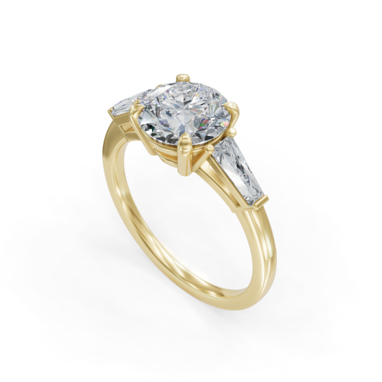 Leocadia Certified Labgrown Diamond Ring