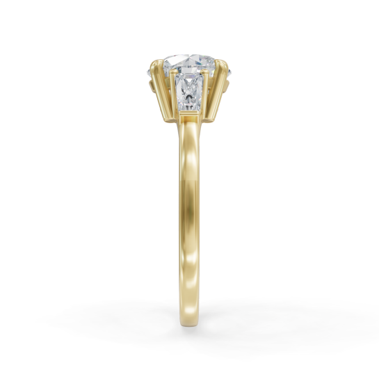Leocadia Certified Labgrown Diamond Ring