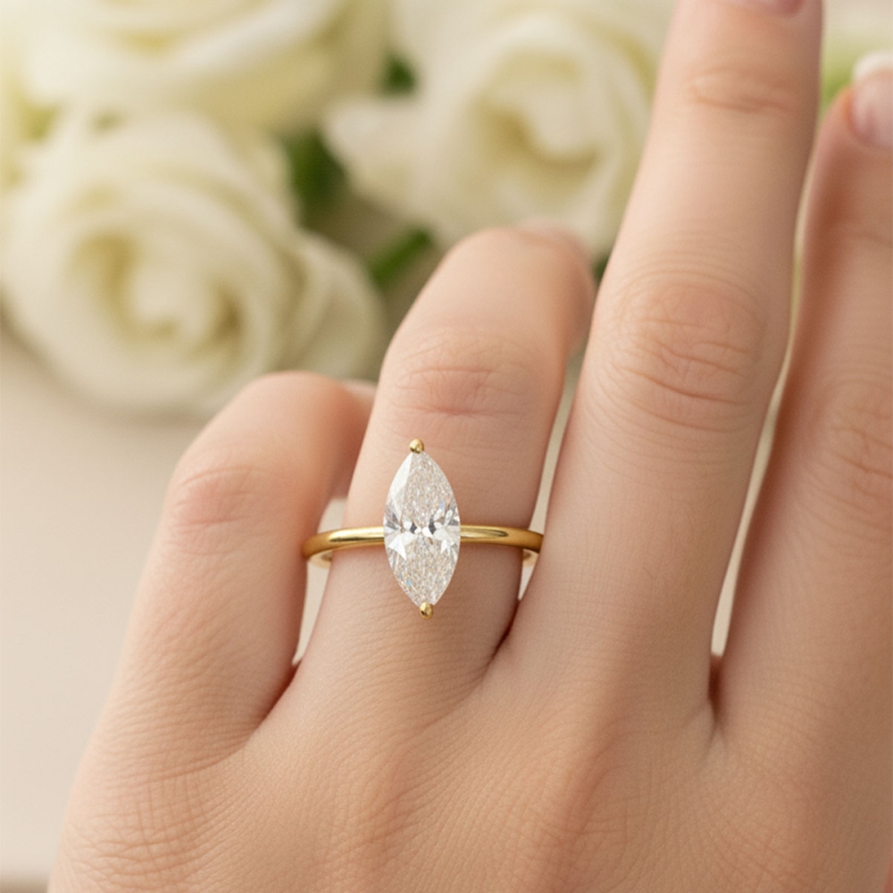 Estrid Certified Labgrown Diamond Ring