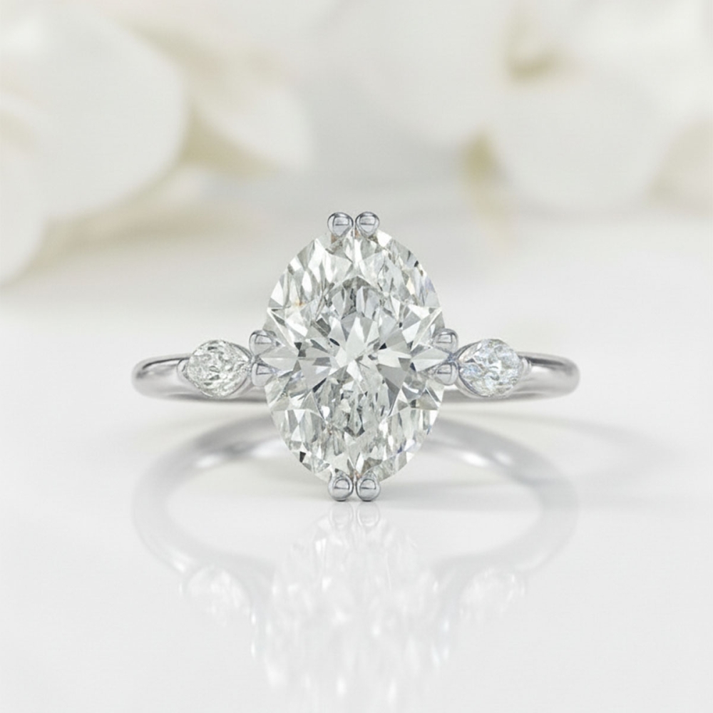 Ofeliya Certified Labgrown Diamond Ring