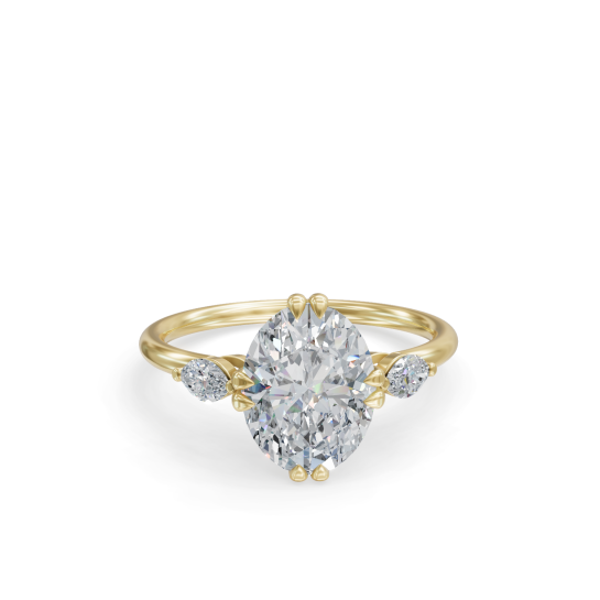 Ofeliya Certified Labgrown Diamond Ring