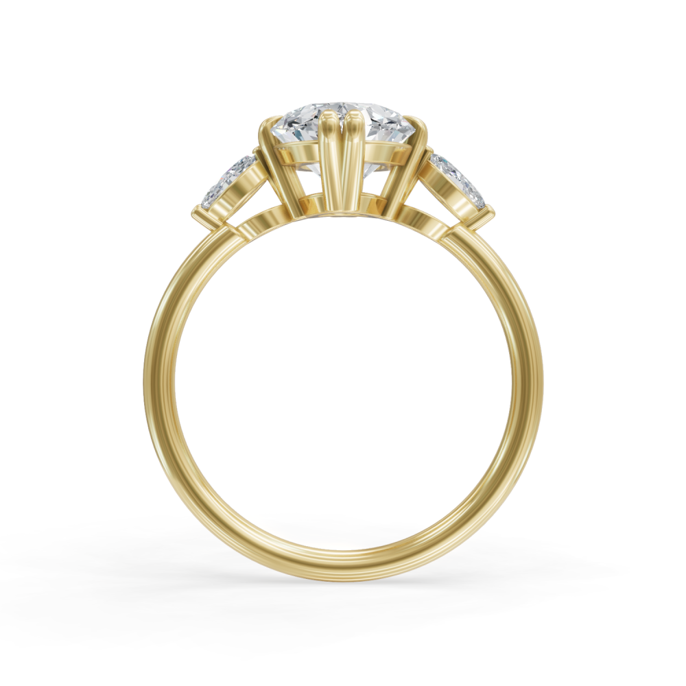 Ofeliya Certified Labgrown Diamond Ring