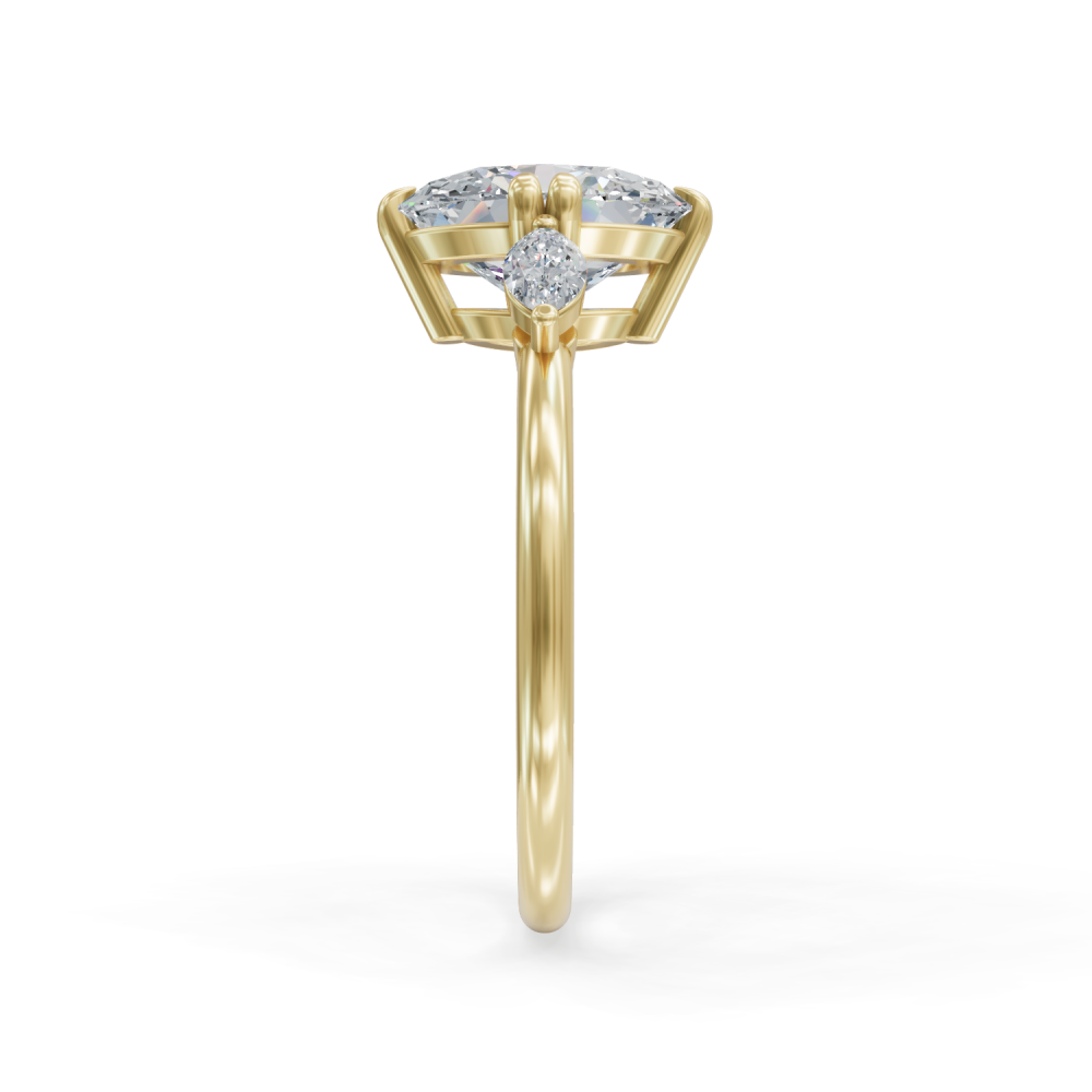 Ofeliya Certified Labgrown Diamond Ring