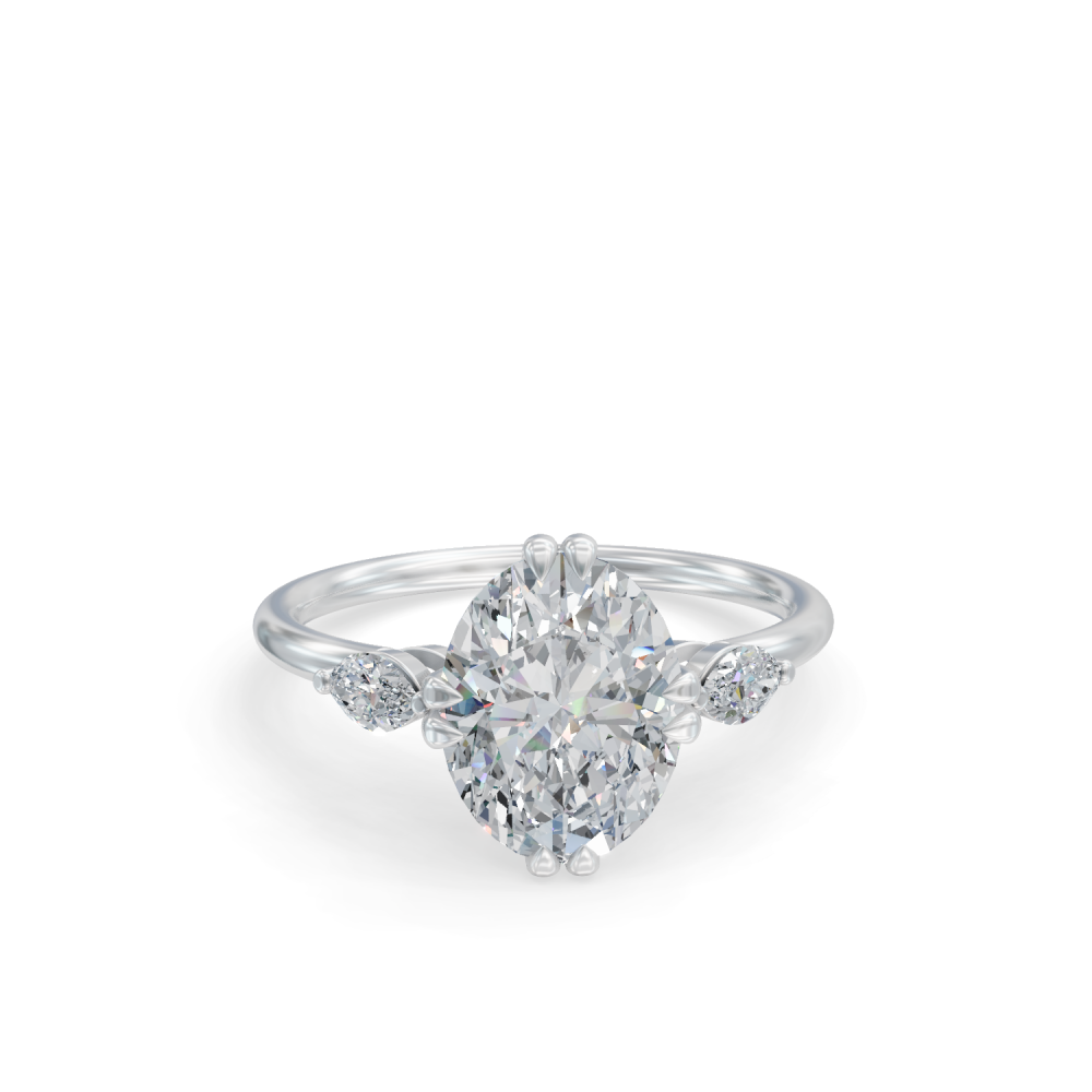 Ofeliya Certified Labgrown Diamond Ring