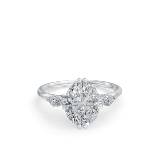 Ofeliya Certified Labgrown Diamond Ring