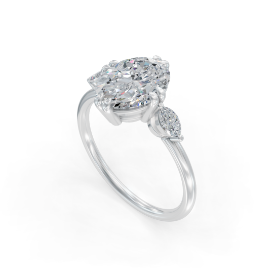 Ofeliya Certified Labgrown Diamond Ring