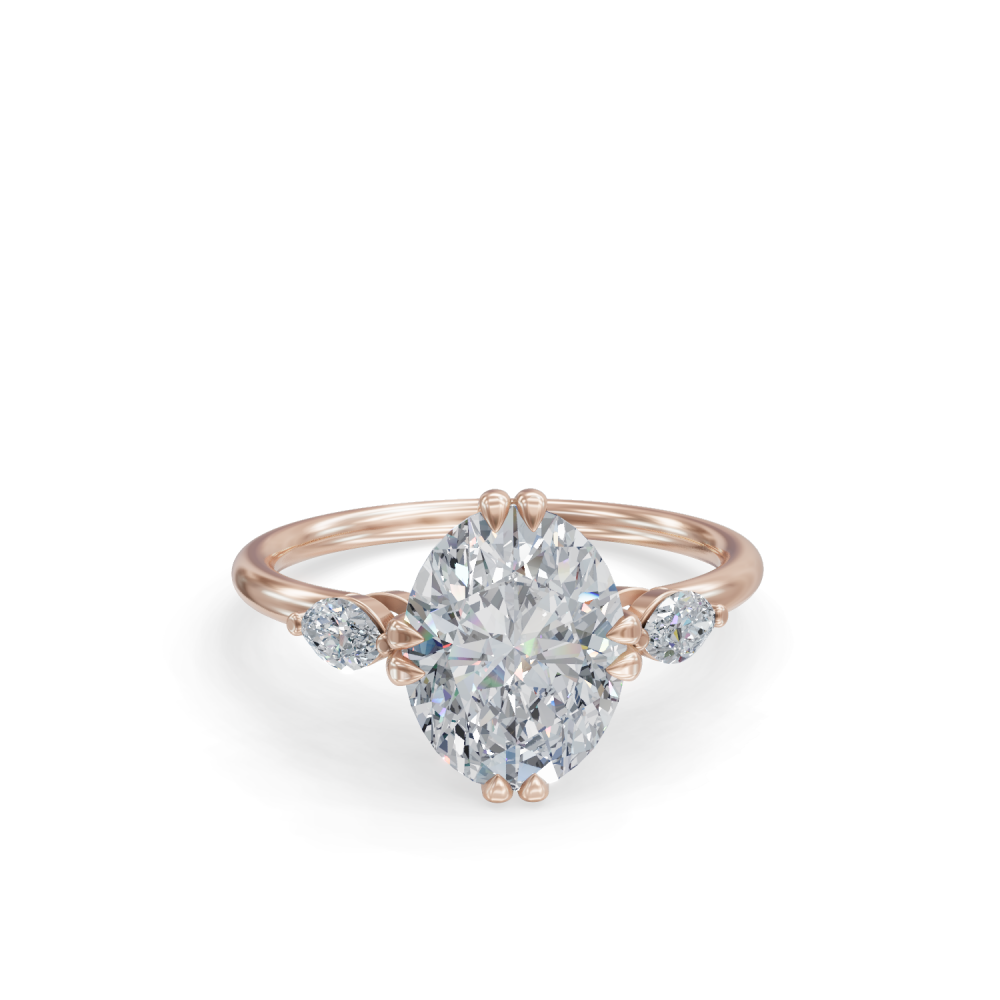 Ofeliya Certified Labgrown Diamond Ring