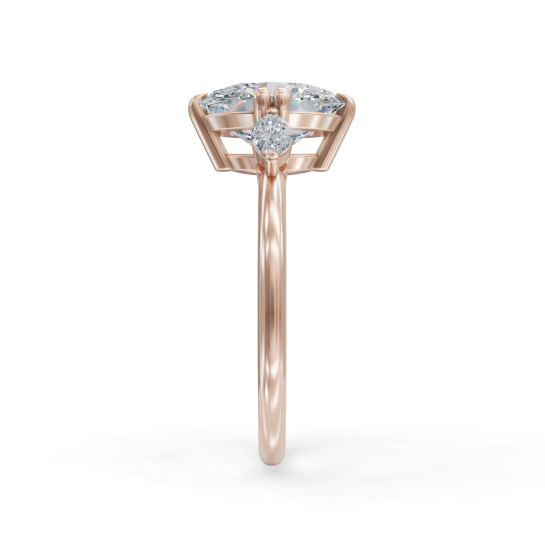Ofeliya Certified Labgrown Diamond Ring