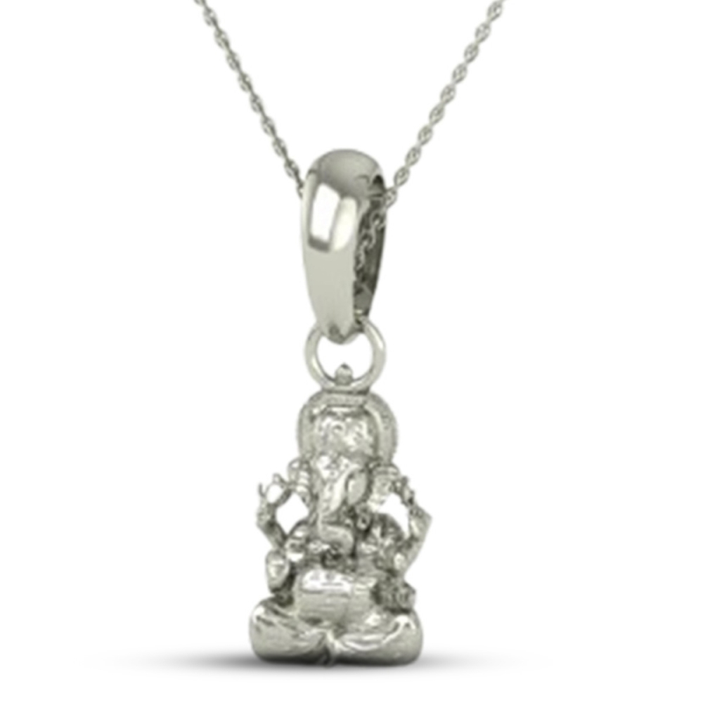 24K-3.2 Lord Ganesh Locket Pendant For Men and Women