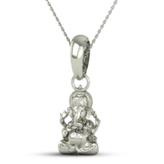 24K-3.2 Lord Ganesh Locket Pendant For Men and Women