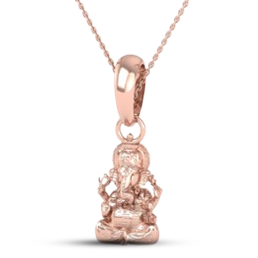 24K-3.2 Lord Ganesh Locket Pendant For Men and Women
