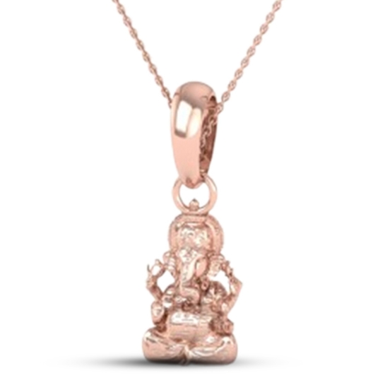 24K-3.2 Lord Ganesh Locket Pendant For Men and Women