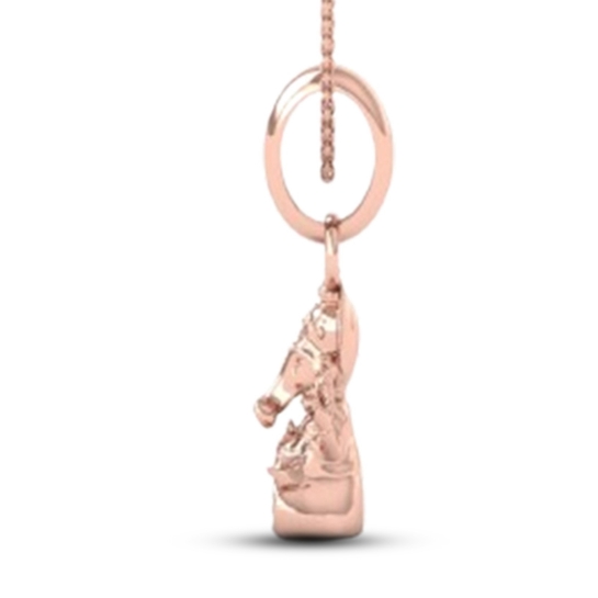 24K-3.2 Lord Ganesh Locket Pendant For Men and Women