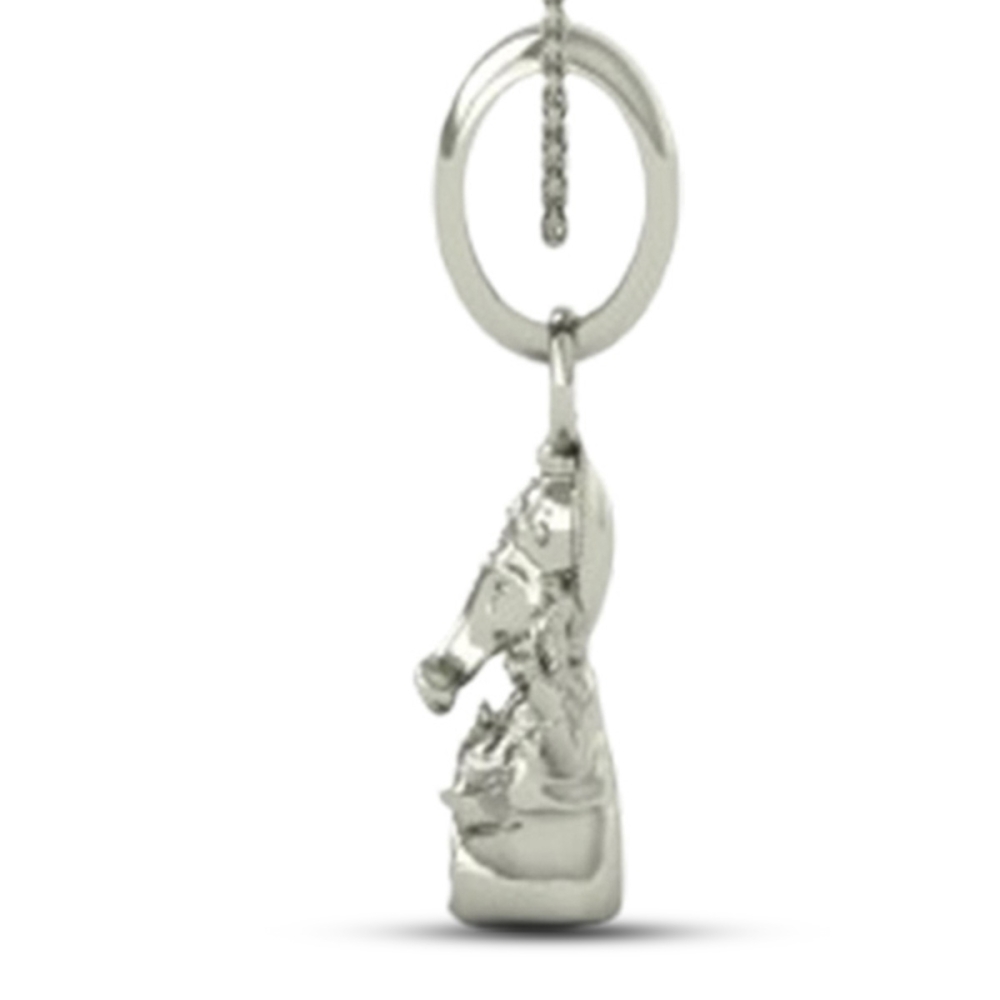 DISHIS 24K (995) 5.2GM Lord Ganesh Ganpati Locket Pendant For Men and Women