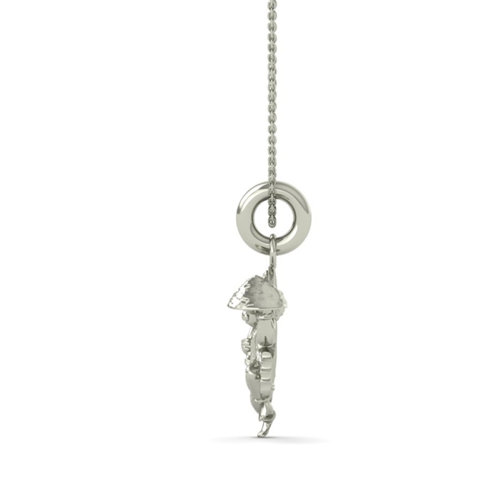 DISHIS 24K (995) 2.2GM Yellow Gold Lord Hanuman Locket Pendant For Men and Women