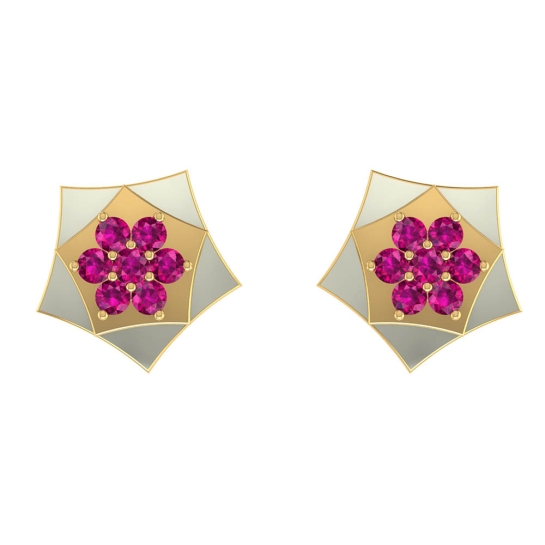 Padmagandha Gold Earrings