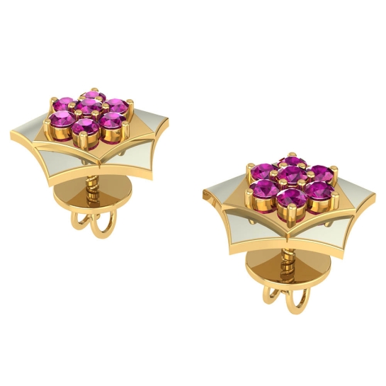 Padmagandha Gold Earrings