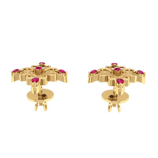 Padmagarbha Stud Earrings