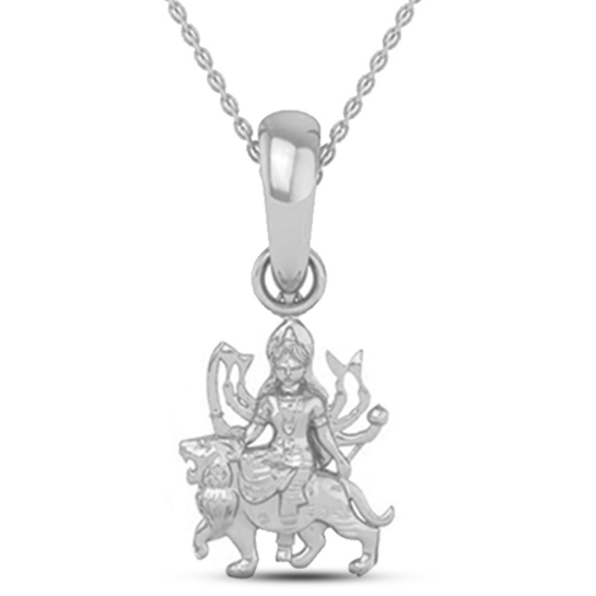 DISHIS 24K (995) 5.2GM Yellow Gold Lord Mata Rani Locket Pendant For Men and Women