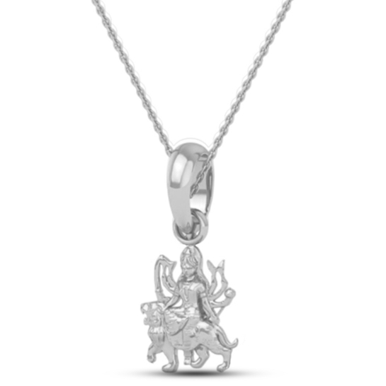 DISHIS 24K (995) 5.2GM Yellow Gold Lord Mata Rani Locket Pendant For Men and Women