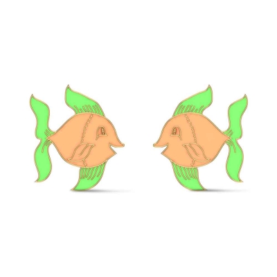 Aqua Smile Kids Earrings