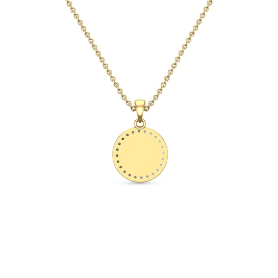 Golden Om Spiritual Pendant