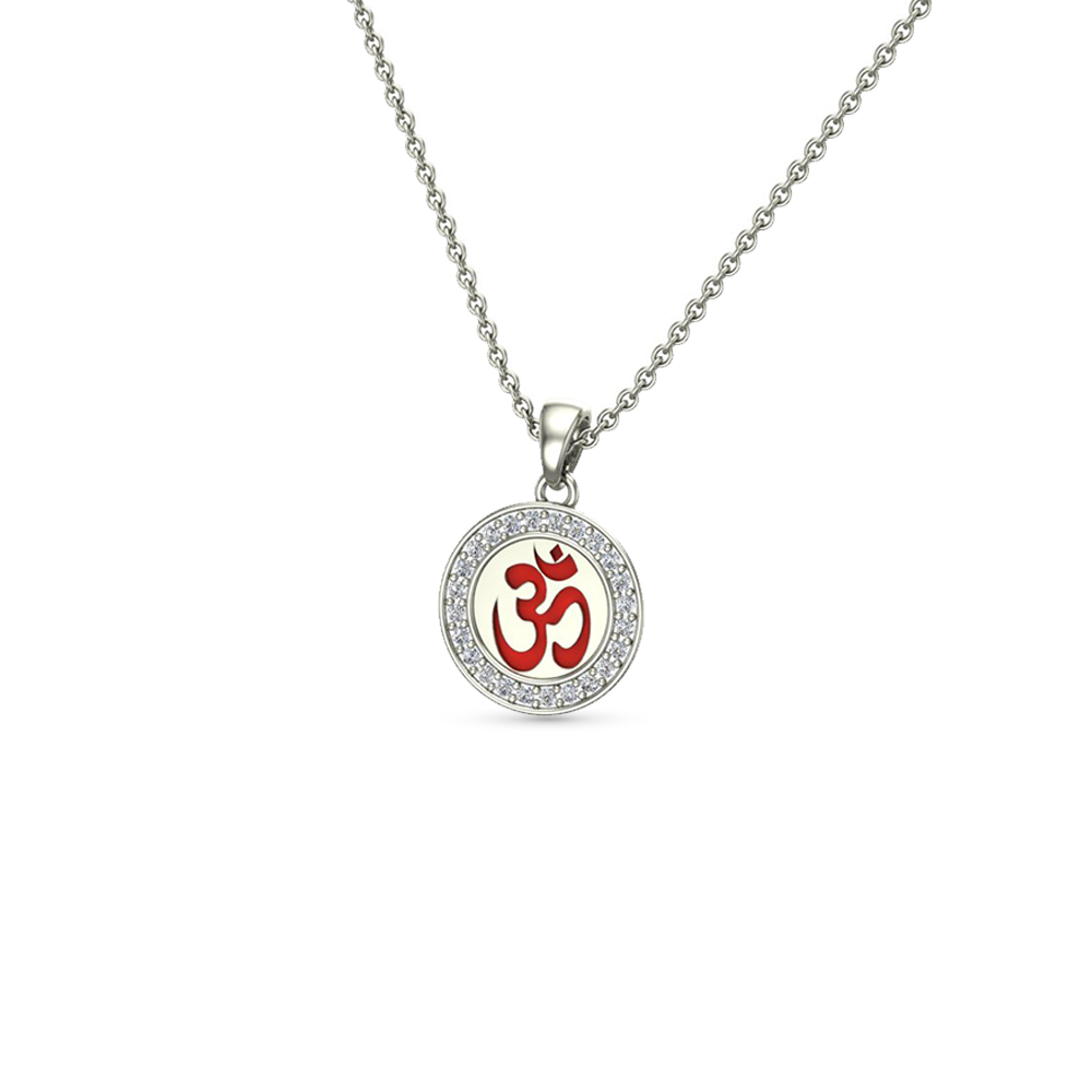 Golden Om Spiritual Pendant