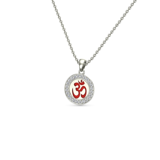 Golden Om Spiritual Pendant