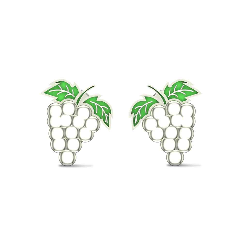 Golden Grape Kids Earrings