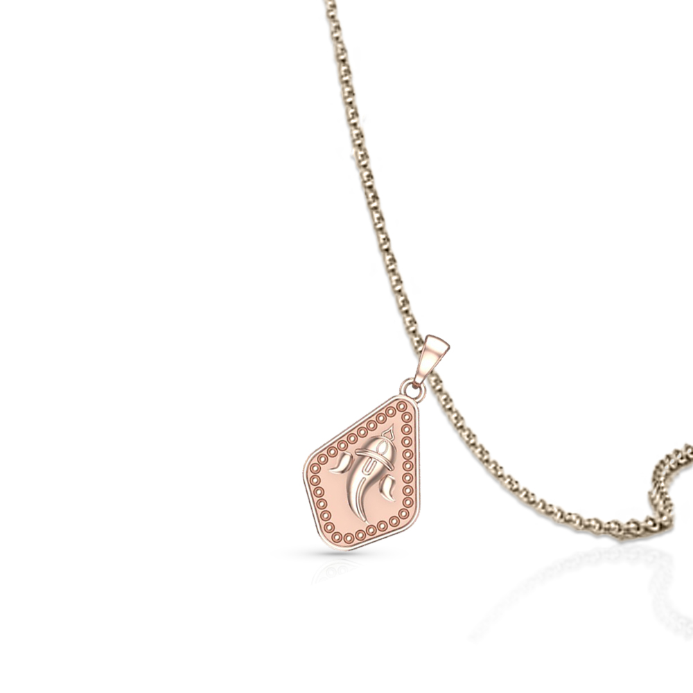 Divine Ganesha Gold Pendant