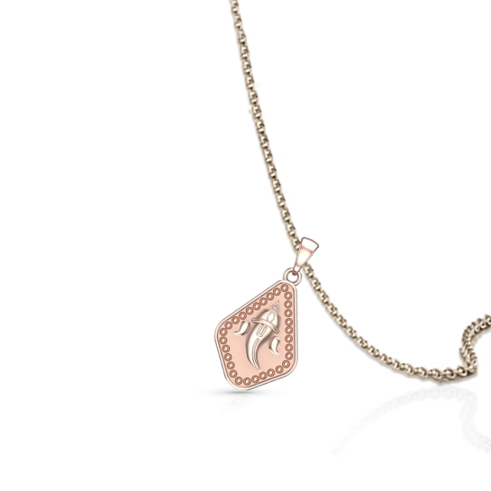 Divine Ganesha Gold Pendant