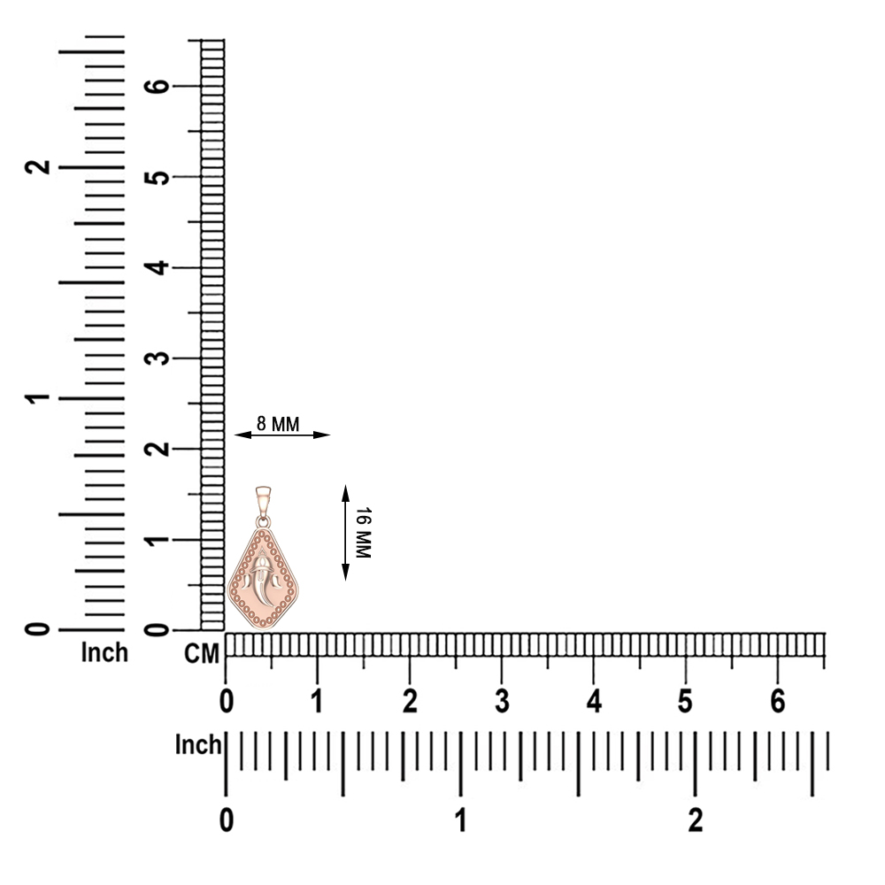 Divine Ganesha Gold Pendant