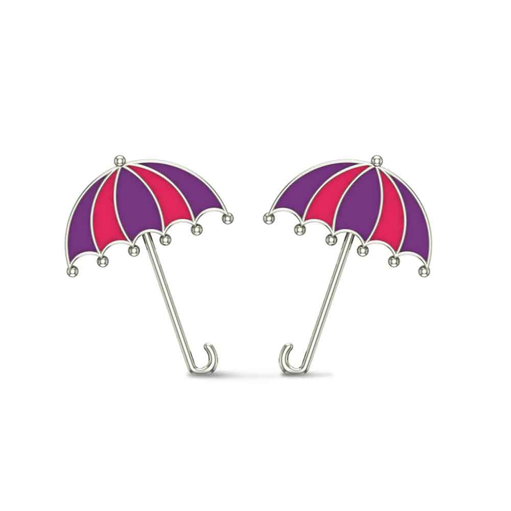 Umbrella Charm Earrings