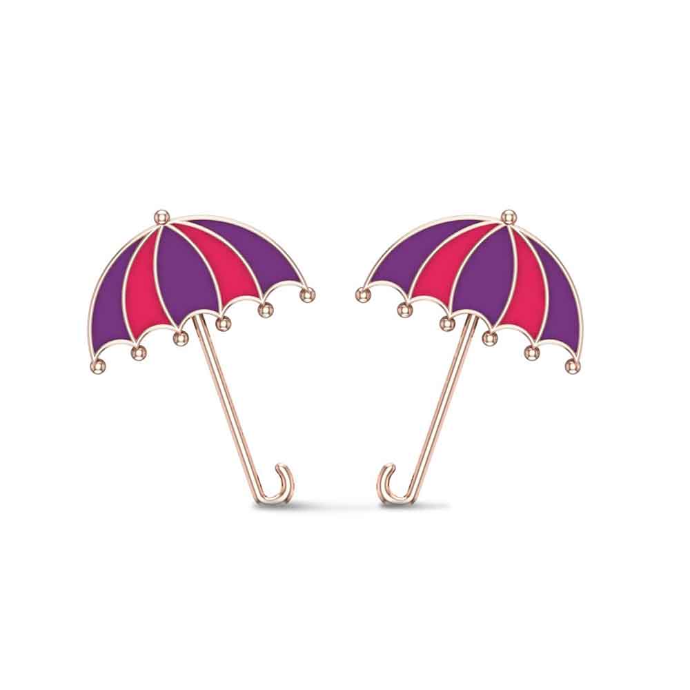 Umbrella Charm Earrings