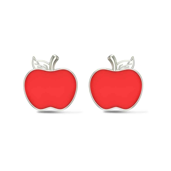 Red Apple Earrings