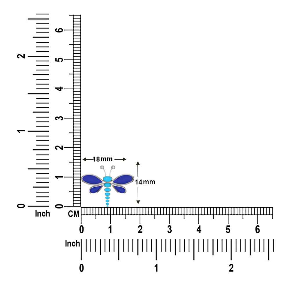 Sapphire Flutter Earing