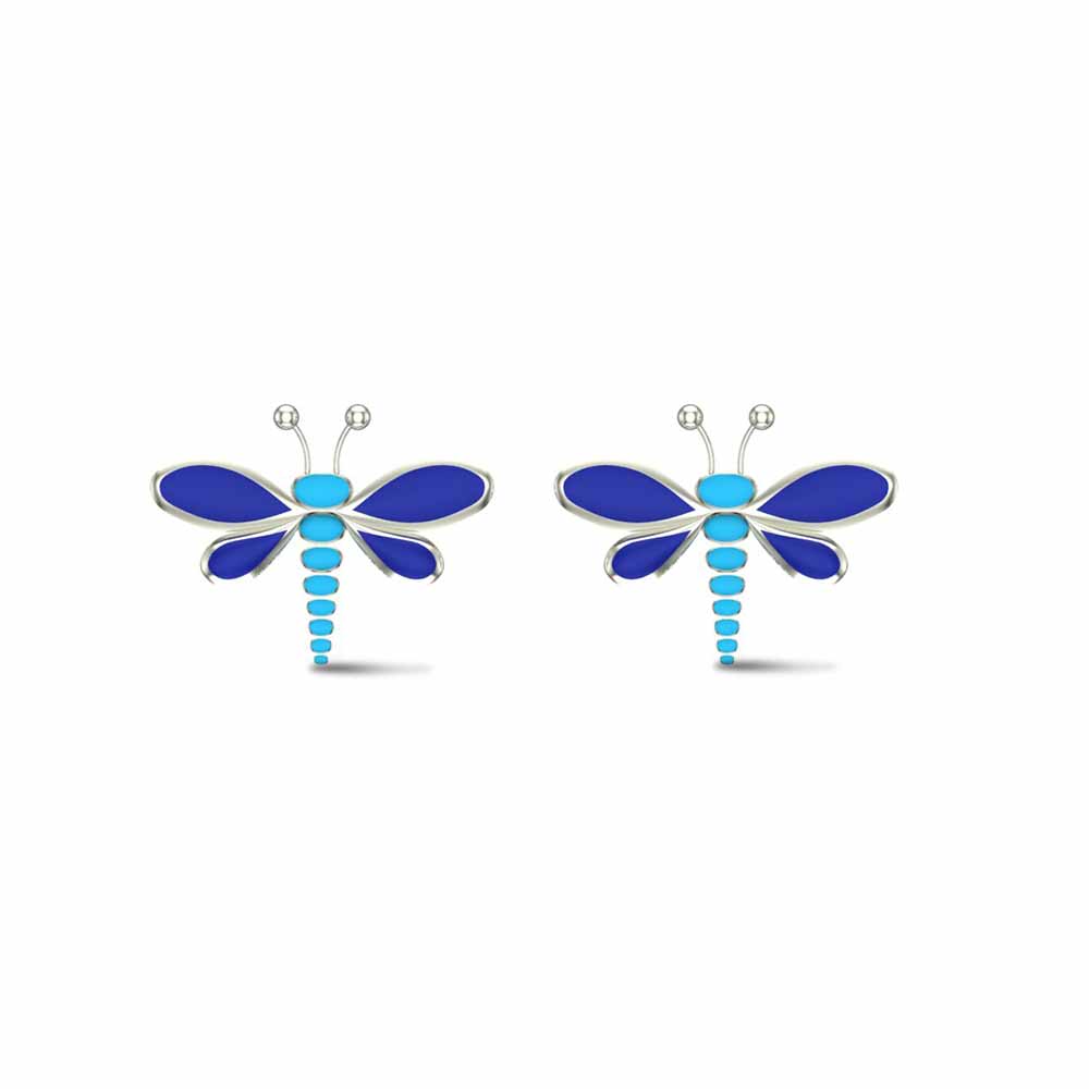 Sapphire Flutter Earing