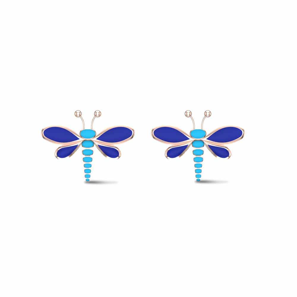 Sapphire Flutter Earing