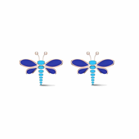 Sapphire Flutter Earing