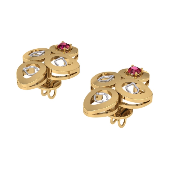 Padmakant Gold Earrings 